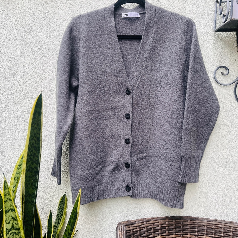 Zara Gray Cardigan
